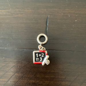 Teacher charm for bracelet.